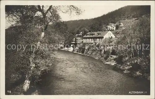 Altenbrak Harz Bode Ortsansicht Kat. Altenbrak