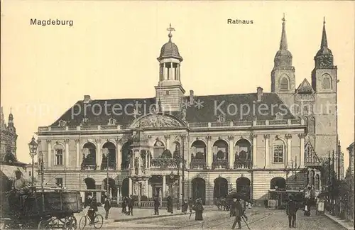 Magdeburg Rathaus Kat. Magdeburg