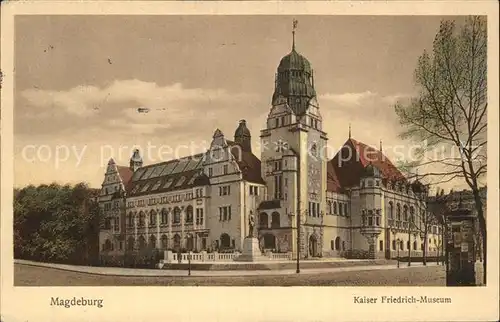 Magdeburg Kaiser Friedrich Museum  Kat. Magdeburg