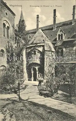 Magdeburg Kreuzgang Kloster liebe Frauen Kat. Magdeburg