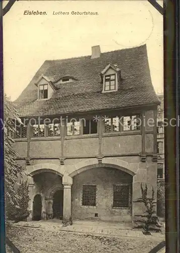 Eisleben Luthers Geburtshaus Kat. Eisleben