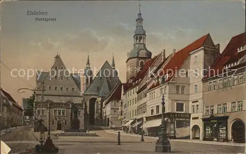 Eisleben Marktplatz Kat. Eisleben