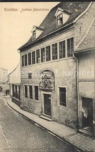 Eisleben Luthers Geburtshaus Kat. Eisleben