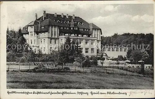 Friedrichsbrunn Harz Haus am Klobenberg Kat. Friedrichsbrunn