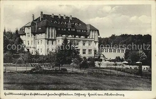 Friedrichsbrunn Harz Haus am Klobenberg Kat. Friedrichsbrunn