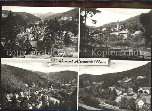 Altenbrak Harz Luftkurort Kirche Ortsansichten Burg Kat. Altenbrak