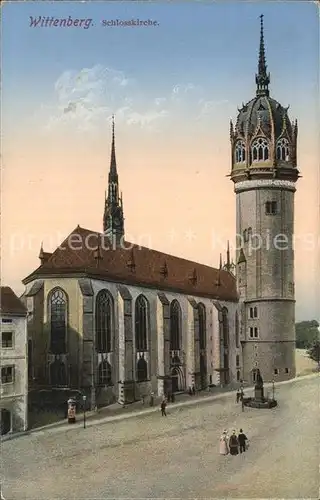 Wittenberg Lutherstadt Schlosskirche Kat. Wittenberg