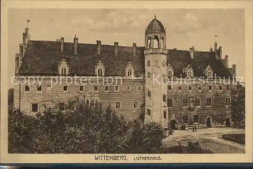 Wittenberg Lutherstadt Lutherhaus Kat. Wittenberg