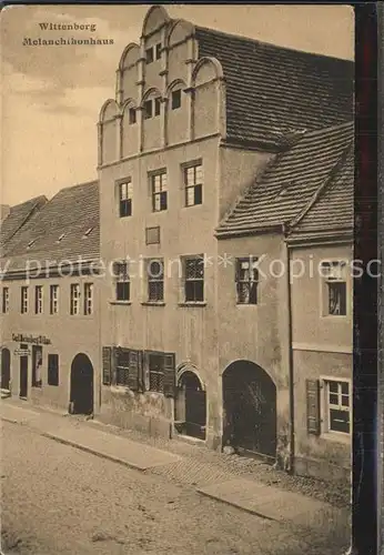 Wittenberg Lutherstadt Melanchthonhaus Kat. Wittenberg