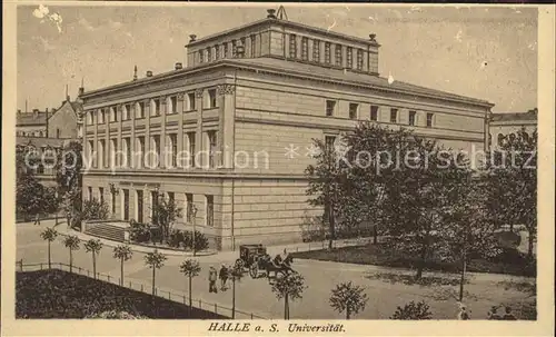 Halle Saale Universitaet Kat. Halle