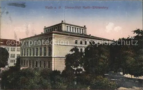 Halle Saale Universitaet Halle Wittenberg Kat. Halle