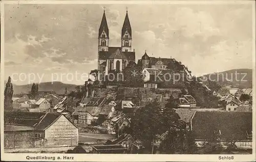 Quedlinburg Schloss Kat. Quedlinburg