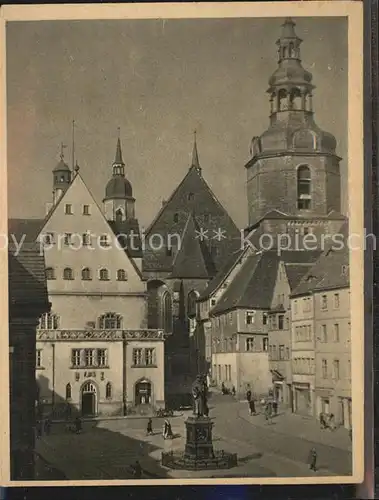 Eisleben Marktplatz Kat. Eisleben