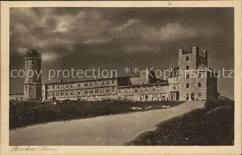 Brocken Brockenhaus Kat. Wernigerode