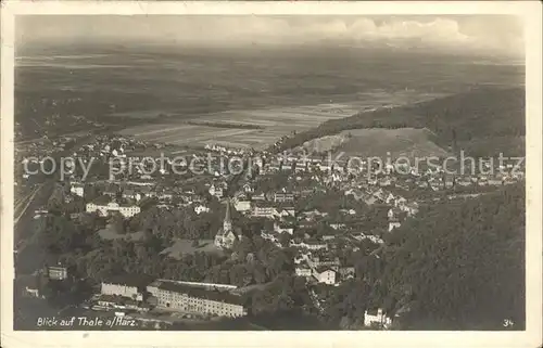 Thale Harz Ortsansicht Kat. Thale