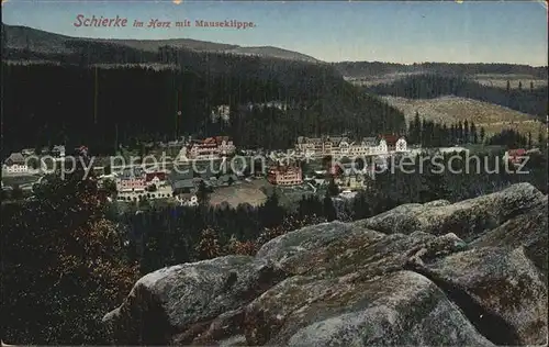 Schierke Harz Mauseklippe Kat. Schierke Brocken