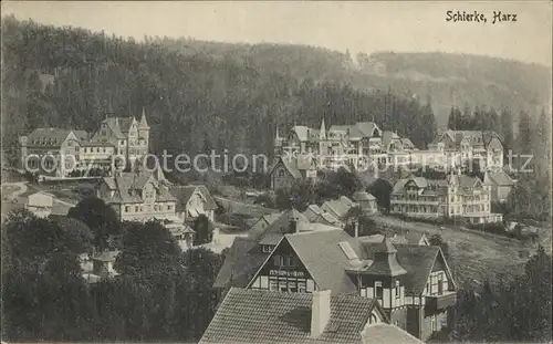 Schierke Harz Ortsansicht Kat. Schierke Brocken