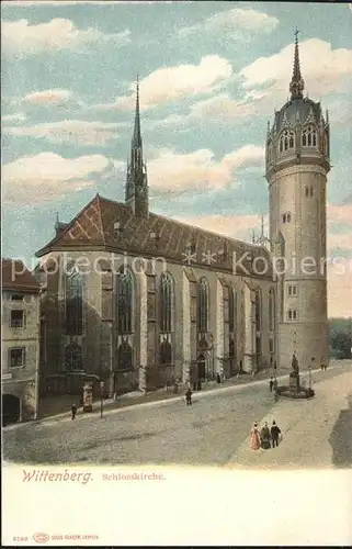 Wittenberg Lutherstadt Schlosskirche Kat. Wittenberg