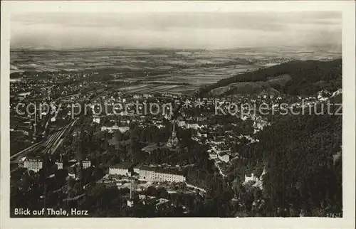 Thale Harz Ortsansicht Kat. Thale