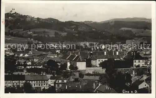 Linz Donau Stadtblick Kat. Linz