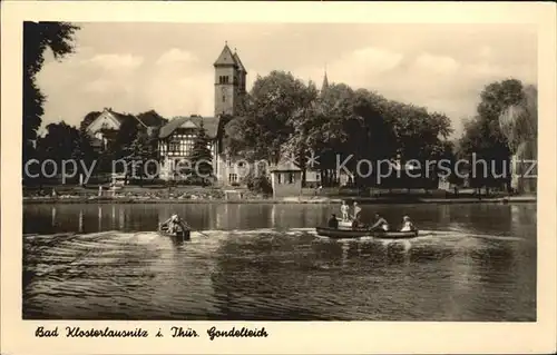 Bad Klosterlausnitz Gondelteich Kat. Bad Klosterlausnitz