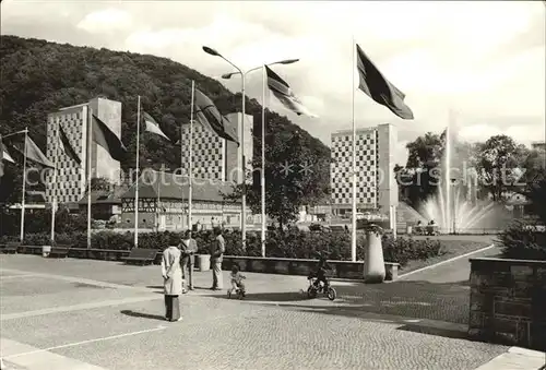 Suhl Thueringer Wald Ernst Thaelmann Platz Kat. Suhl