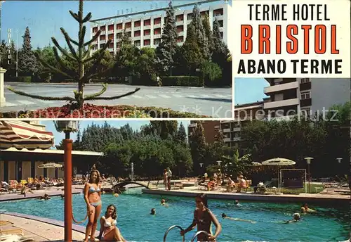 Abano Terme Terme Hotel Bristol Swimmingpool Kat. Abano Terme