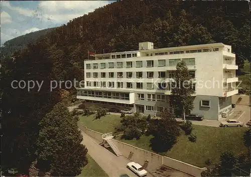 Wildbad Schwarzwald Chirurgische Privatklinik Dr Betzner Johanniter Krankenhaus Kat. Bad Wildbad