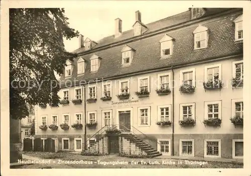 Neudietendorf Zinzendorfhaus Tagungsheim Kat. Neudietendorf