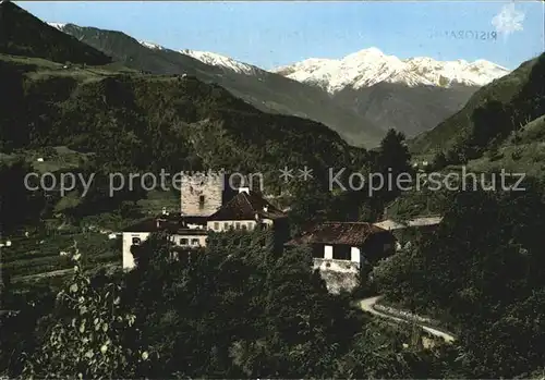 Merano Suedtirol Schloss Thurnstein Kat. Merano