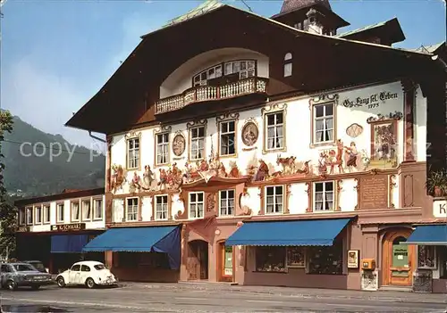 Oberammergau Geburtshaus Ludwig Thoma Kat. Oberammergau
