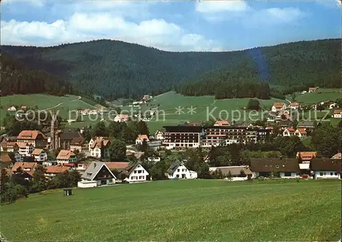 Baiersbronn Schwarzwald Mitteltal Teilansicht Kat. Baiersbronn