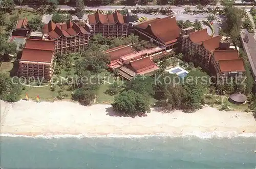 Penang Rasa Sayang Hotel Fliegeraufnahme Kat. Penang
