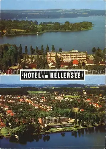 Malente Gremsmuehlen Hotel am Kellersee Fliegeraufnahme Kat. Malente