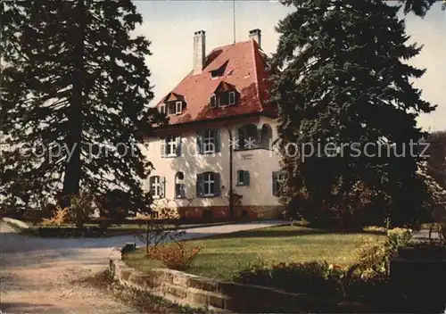 Badenweiler Kurheim Dr Wuerthner Kat. Badenweiler