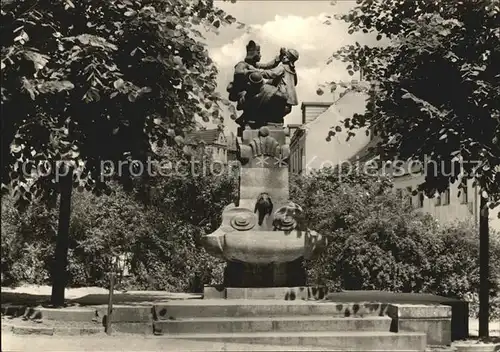 Altenburg Thueringen Skatbrunnen Kat. Altenburg