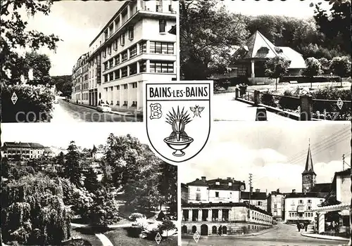 Bains les Bains Teilansichten Kat. Bains les Bains