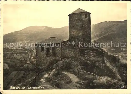 Usti nad Labem Burgruine Schreckenstein Kat. Usti nad Labem