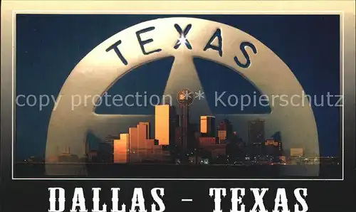 Dallas Texas The Lone Star State Kat. Dallas
