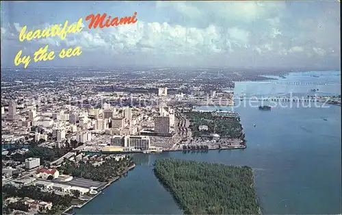 Miami Florida Fliegeraufnahme  Kat. Miami