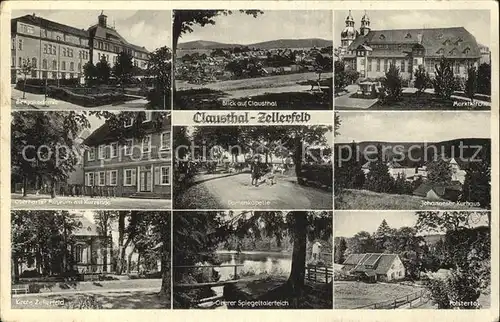 Clausthal Zellerfeld Bergakademie Oberer SpiegeltalerteichPolstertal Kat. Clausthal Zellerfeld
