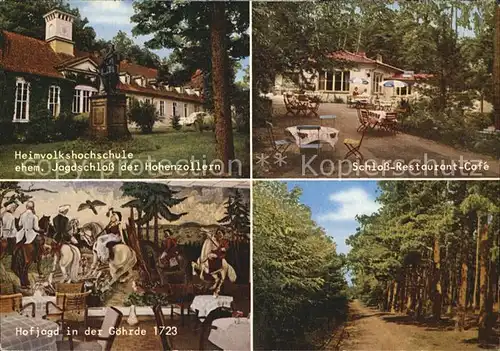 Goehrde Heimvolkshochschule Schloss Restaurant Cafe  Kat. Goehrde