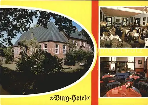 Dornum Ostfriesland Burg Hotel  Kat. Dornum