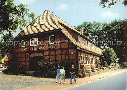 Egestorf Nordheide Hotel und Gasthaus zu den acht Linden Kat. Egestorf