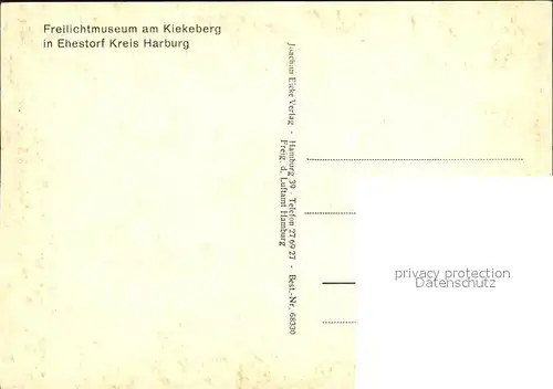 Ehestorf Harburg Fliegeraufnahme Freilichtmuseum am Kiekeberg Kat. Rosengarten