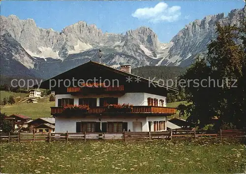 Going Wilden Kaiser Tirol Pension Haus Tyrol Kat. Going am Wilden Kaiser