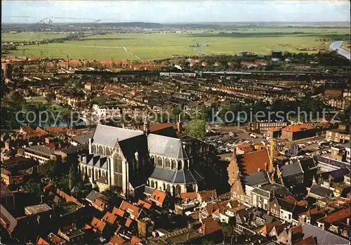 Alkmaar Fliegeraufnahme Sankt Laurenskirche Kat. Alkmaar