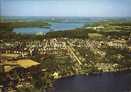 Malente Gremsmuehlen Kellersee Fliegeraufnahme Kat. Malente