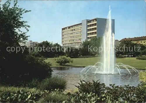 Bad Nauheim Suedpark und Spree Sanatorium Kat. Bad Nauheim