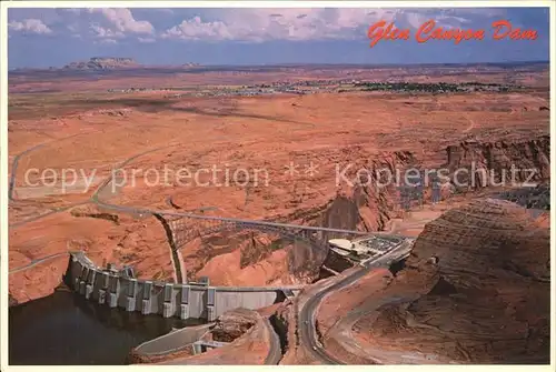Page Arizona Glen Canyon Dam Kat. Page